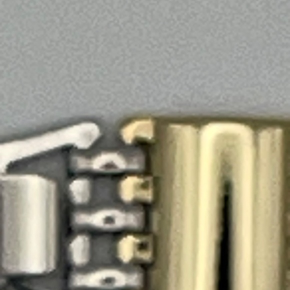 ge Coro Pegasus Weave Pattern Gold Tone Bracelet 7" Signed - Picture 3 of 9